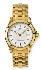 Omega Seamaster 120M Automatic 36.25 Yellow Gold / White